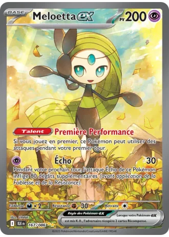 Meloetta ex #167/86 — Foudre Noire