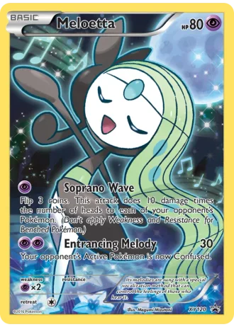 Meloetta XY120 — XY Promos