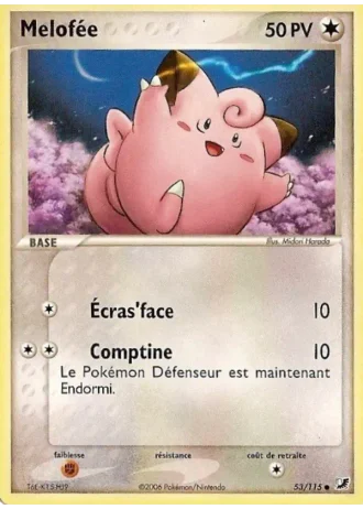 Melofée #53/115 — EX Forces Cachées