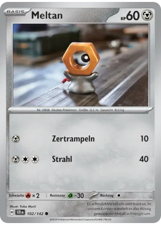 Meltan #102/142 — Stellarkrone