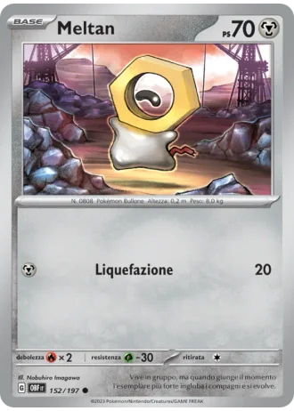 Meltan #152 — Ossidiana Infuocata
