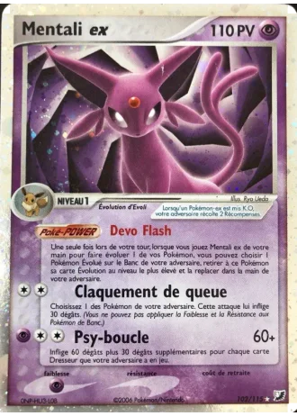 Mentali ex #102 — EX Forces Cachées