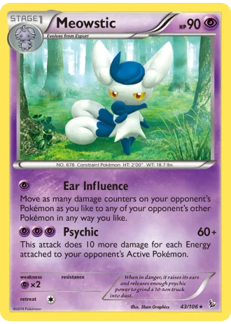 Meowstic #43/106 — Flashfire