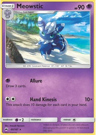 Meowstic #60/147 — Burning Shadows