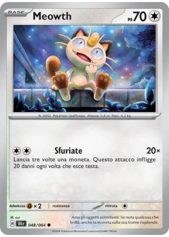 Meowth #048/64 — Segreto Fiabesco