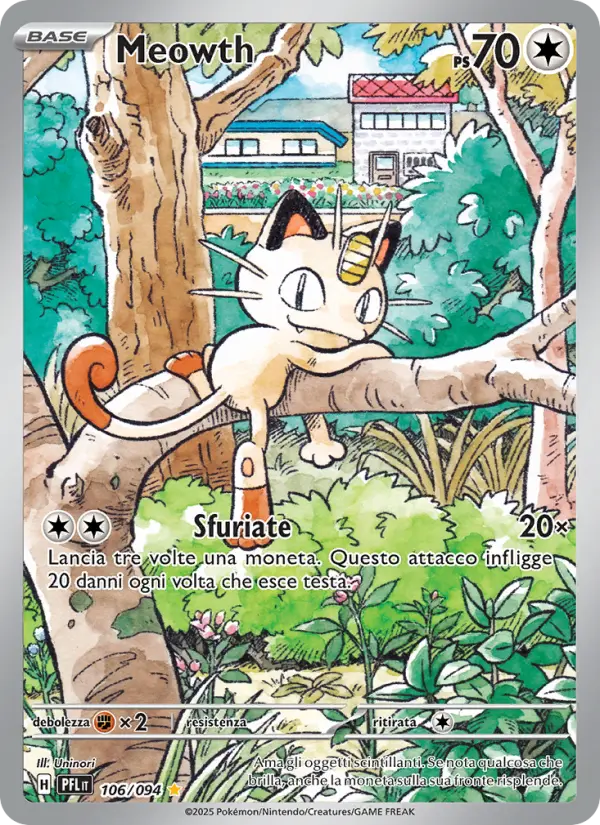 Meowth #106 — Flamme Spettrali