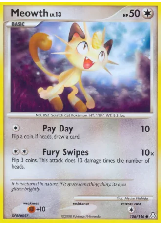 Meowth #106 — Legends Awakened