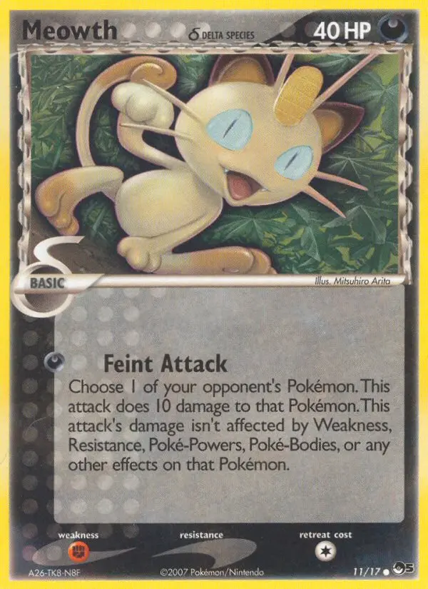 Meowth #11 — POP Series 5