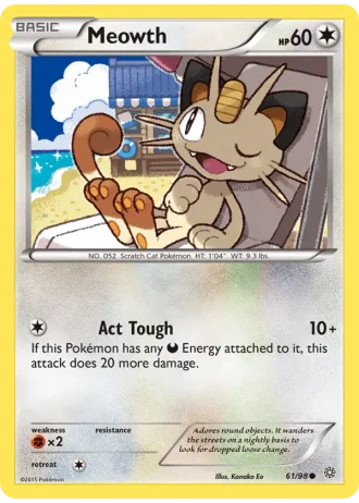 Meowth #61/98 — Ancient Origins