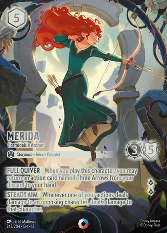 Merida - Formidable Archer #242/257 — Wilds Unknown