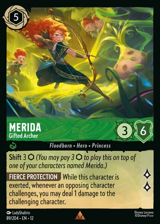Merida - Gifted Archer #89/257 — Wilds Unknown