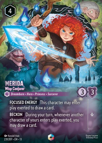 Merida - Wisp Conjurer #231/261 — Attack of the Vine!
