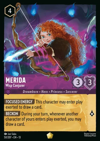 Merida - Wisp Conjurer #50/261 — Attack of the Vine!