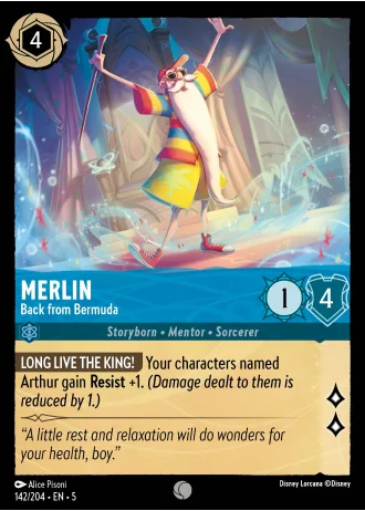 Merlin - Back from Bermuda #142/204 — Shimmering Skies