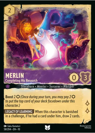 Merlin - Completing His Research #58/204 — Whispers in the Well