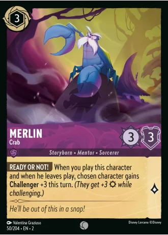 Merlin - Crab #50/204 — Rise of the Floodborn