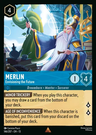 Merlin - Envisioning the Future #146/261 — Attack of the Vine!