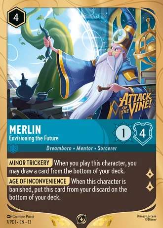 Merlin - Envisioning the Future PD1-7/261 — Attack of the Vine!