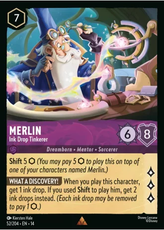 Merlin - Ink Drop Tinkerer #52/257 — Hyperia City