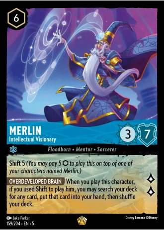 Merlin - Intellectual Visionary #159/204 — Shimmering Skies