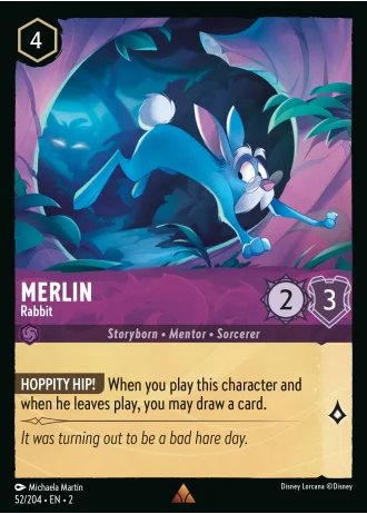 Merlin - Rabbit #52/204 — Rise of the Floodborn