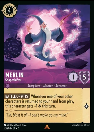 Merlin - Shapeshifter #53/204 — Rise of the Floodborn