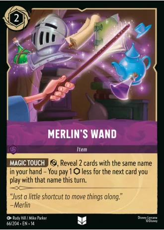 Merlin's Wand #66/257 — Hyperia City
