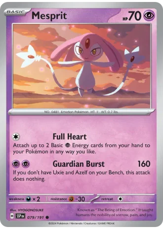 Mesprit #079/191 — Surging Sparks