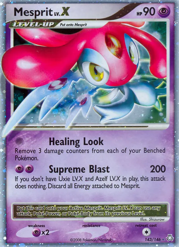 Mesprit LV.X #143 — Legends Awakened