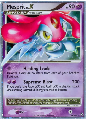 Mesprit LV.X #143 — Legends Awakened