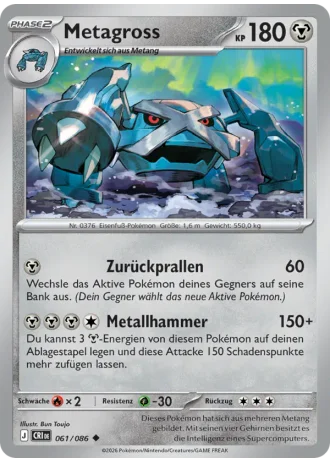 Metagross #061/86 — Wachsendes Chaos