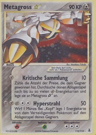 Metagross * #113/113 — EX Delta Species