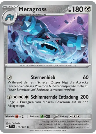 Metagross #115/162 — Gewalten der Zeit