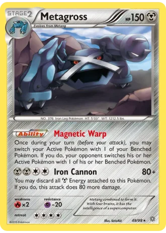 Metagross #49/98 — Ancient Origins