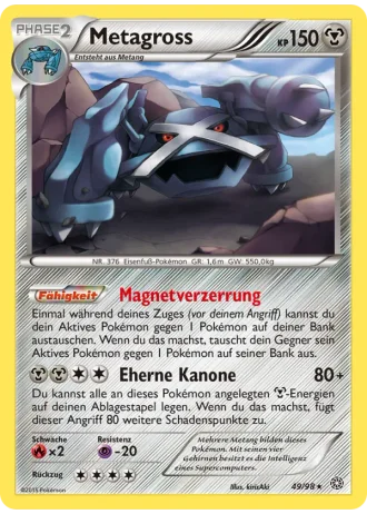 Metagross #49/98 — Ewiger Anfang
