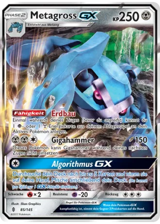 Metagross GX #85/145 — Stunde der Wächter