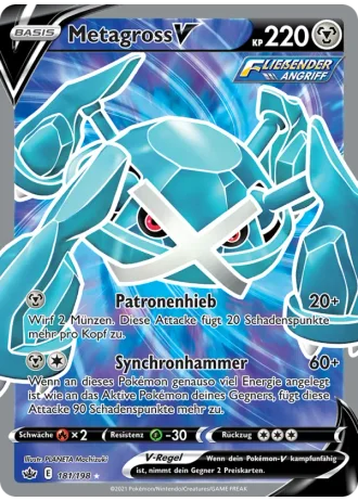 Metagross V #181/198 — Schaurige Herrschaft