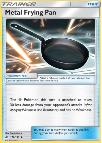 Metal Frying Pan #112/131 — Forbidden Light