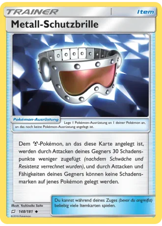 Metall-Schutzbrille #148/181 — Teams sind Trumpf
