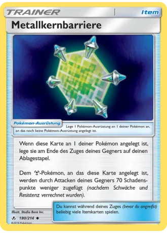 Metallkernbarriere #180/214 — Kräfte im Einklang