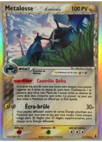 Métalosse #11/113 — EX Espèces Delta