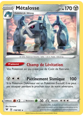 Métalosse #118/185 — Voltage Éclatant