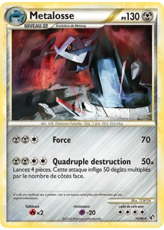 Métalosse #18/90 — Indomptable