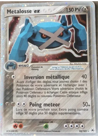 Métalosse ex #95 — EX Légendes Oubliées