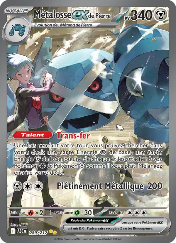 Métalosse-ex de Pierre #289 — Héros Transcendants