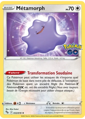Métamorph #053 — Pokémon GO