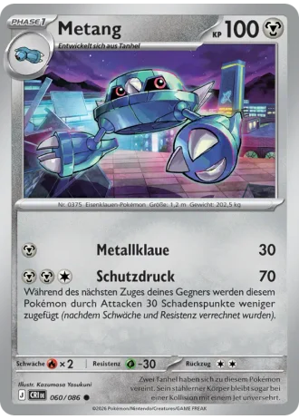 Metang #060/86 — Wachsendes Chaos