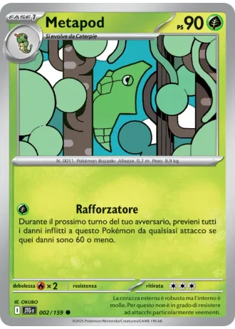 Metapod #002/159 — Avventure Insieme