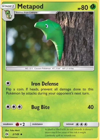 Metapod #2 — Sun & Moon