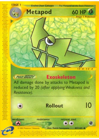 Metapod #87 — Expedition Base Set